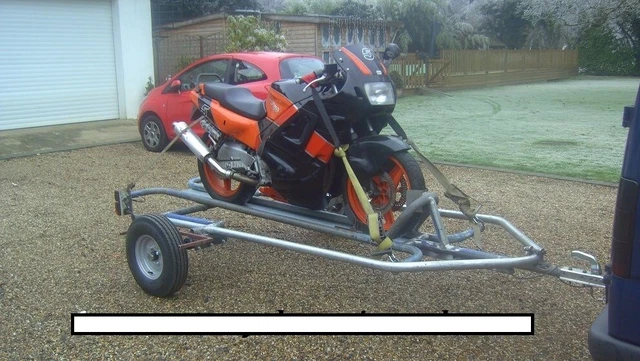 Remorque Moto Basculante/Aus Sol "France" 3