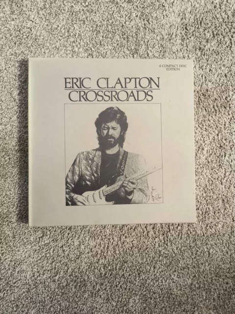 Eric Clapton - Crossroads - EX/EX 1988 Psych Rock 4 CD BOX SET Polydor Booklet
