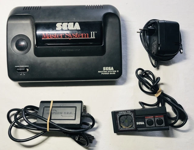 Console Sega Master System 2 – PAL – Avec Câbles Et Manette – Occasion