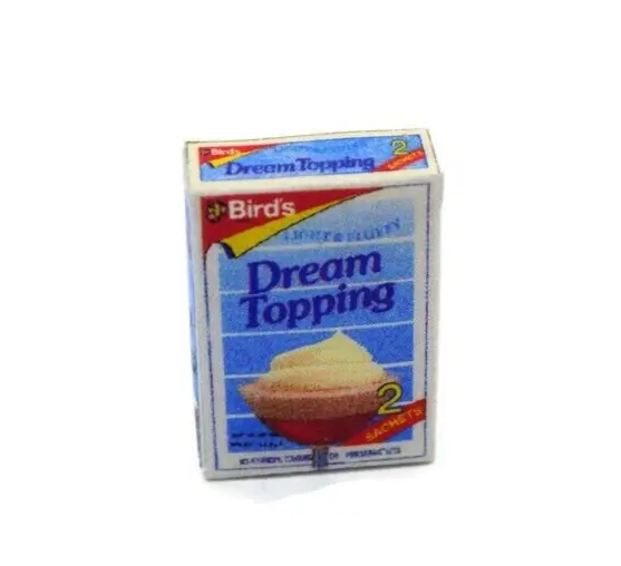 1:12th Scale Dolls House Miniature Dream Topping- packet-SD