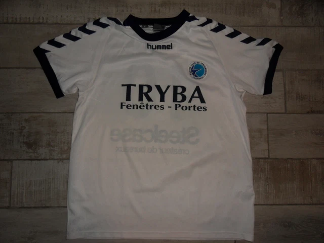 Maillot Vintage RC Strasbourg 2007/2008 - Marque Hummel - Taille L - Numéro 22 - Occasion Bon état