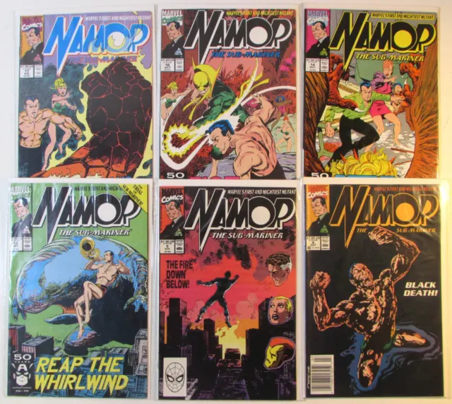 Namor The Submariner Lot of 6 #4,5,13,14,16,17 Marvel (1990) 1st Series Comics