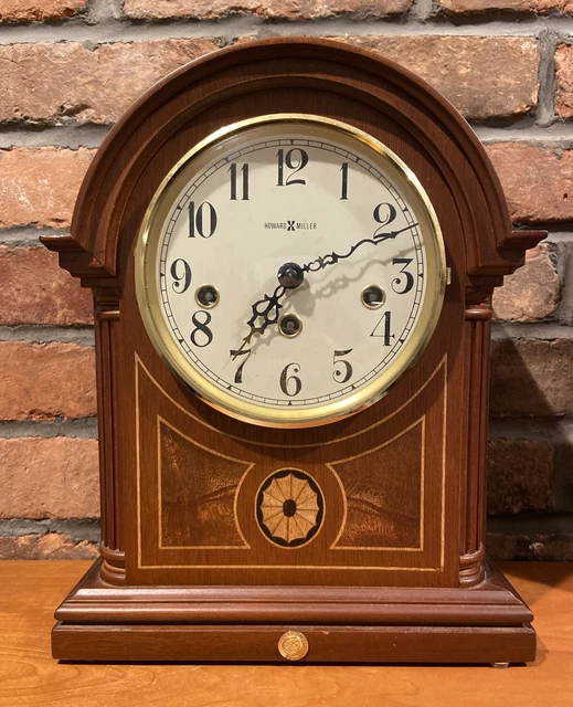 HOWARD MILLER BARRISTER Mantel Clock Model 613180 Westminster Chime