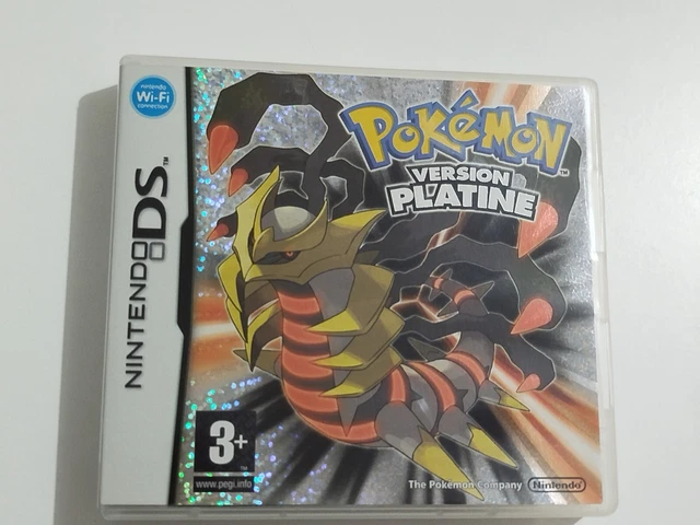 POKÉMON VERSION PLATINE pour DS Jeux + Mode d’emploi EUR 80,00
