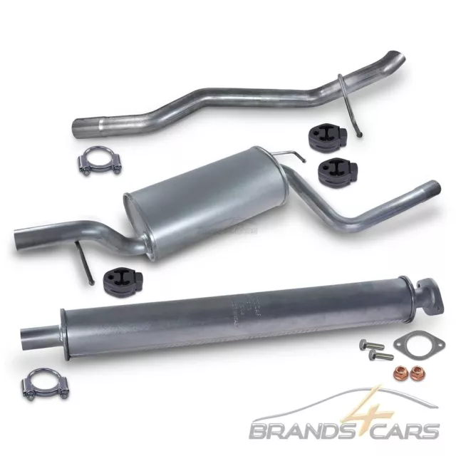 Set Silenziatori Imasaf Per Ford Focus Torneo Station Wagon 1.6 1.8 2.0 Anno 04-12