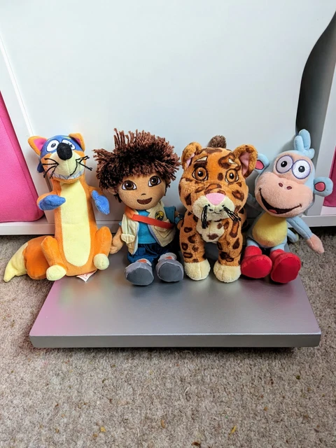 RARE TY GO Diego Go, Baby Jaguar, Boots, Swiper Nick JR Plush Toy