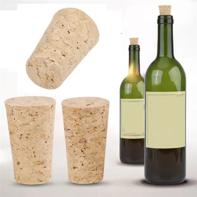DIY Wooden Wine Corks Sealing Cup Wood Cork  Tools Kitchen Accessories