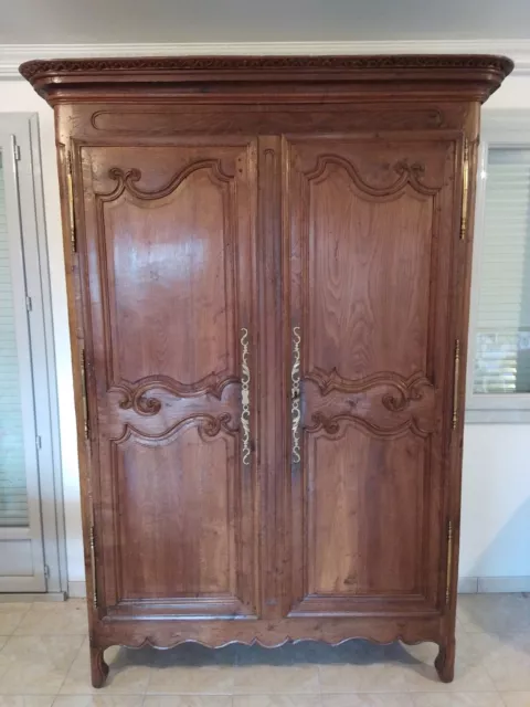 Armoire Normande de Mariage Louis XV - Magnifique