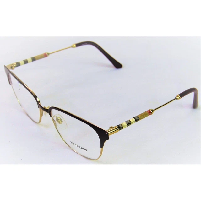 Burberry Women's Eyeglasses Bordeaux Light Gold