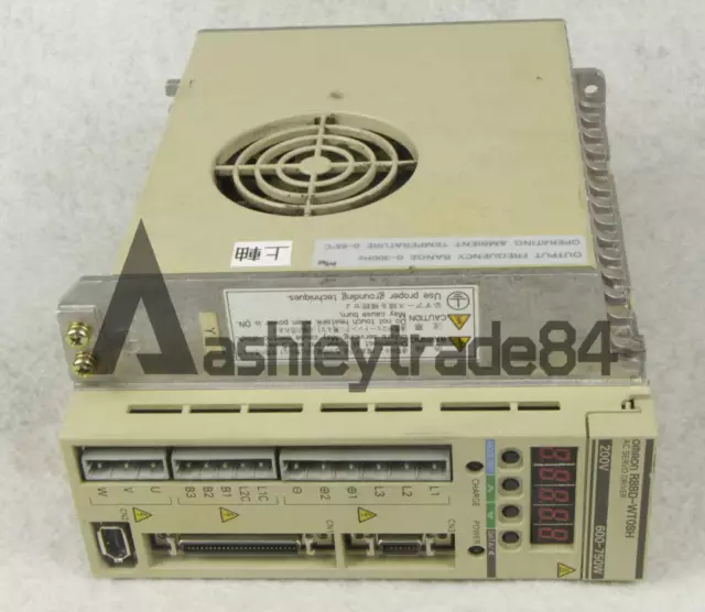 Used One Omron R88DWT08H Servo Drive R88D-WT08H Used