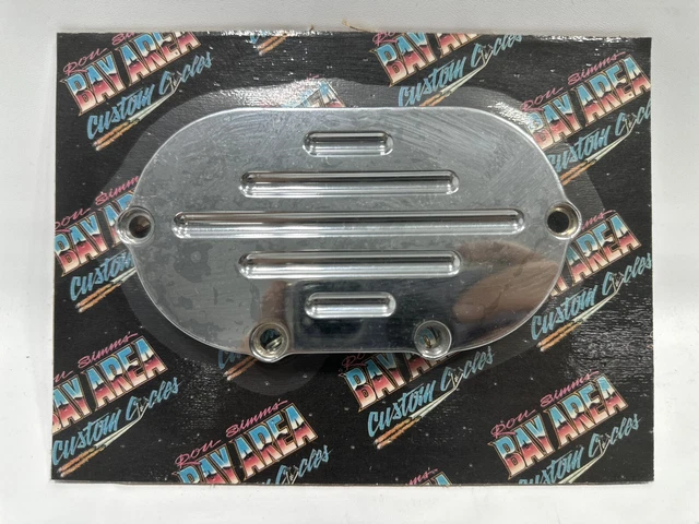 Ron Simms Bacc Harley 5Spd Transmission Rt Side Cover Ball Milled Fxr Softail