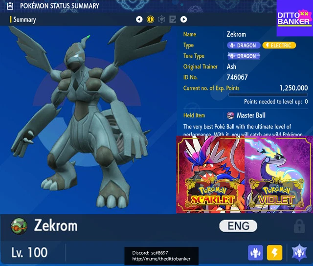 Shiny/Non Tao Trio 6IV Pokemon Scarlet & Violet