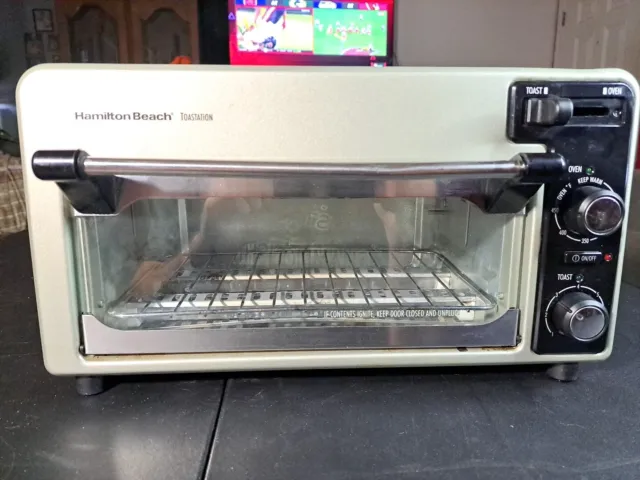 Used Hamilton Beach Toastation Silver Toaster And Oven Good Used Condition