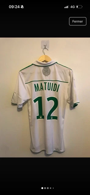 MAILLOT ASSE SAINT-ETIENNE vintage années 70 épopée des Verts shirt