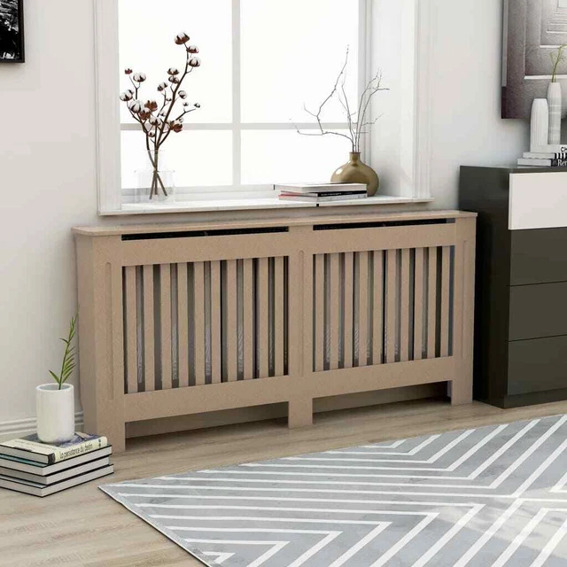 Vidaxl Copertura per Radiatore 172x19x81 cm in MDF