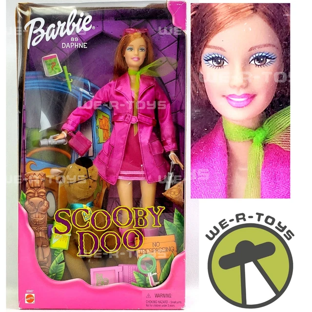 BARBIE DOLL AS Daphne from Scooby Doo 2001 Mattel #55887 NRFB $69.95 ...