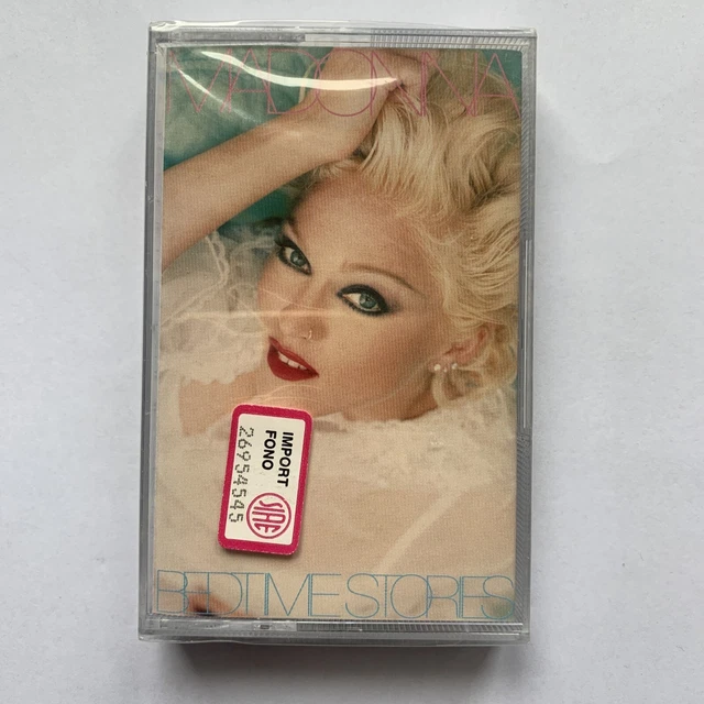 Madonna Bedtime Stories 1994 Musicassetta Nuova Sigillata Prima Stampa