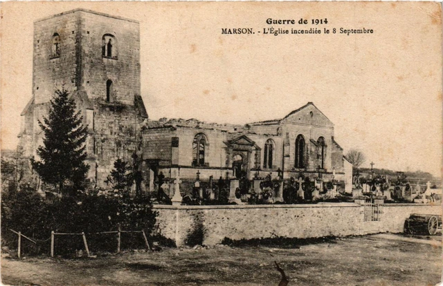 CPA AK MARSON - L'Église (364465)