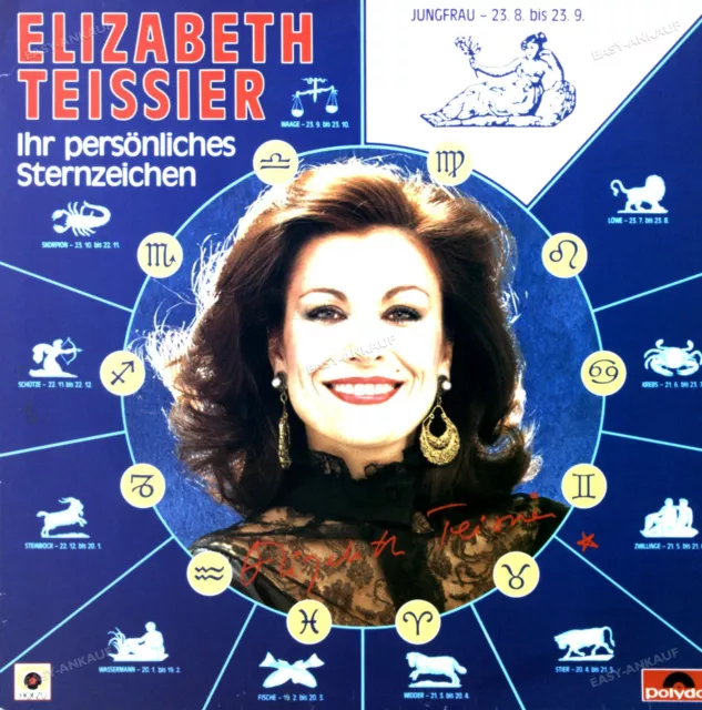 Elizabeth Teissier - Ihr Persönliches Sternzeichen / Jungfrau LP (VG/VG) .