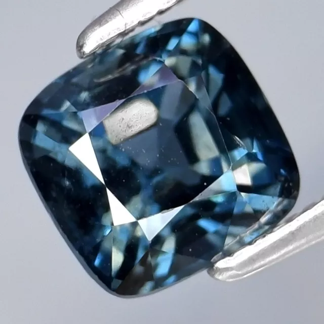 1.69Ct.Attractive Color&Full Fire! Natural Blue Spinel Myanmar
