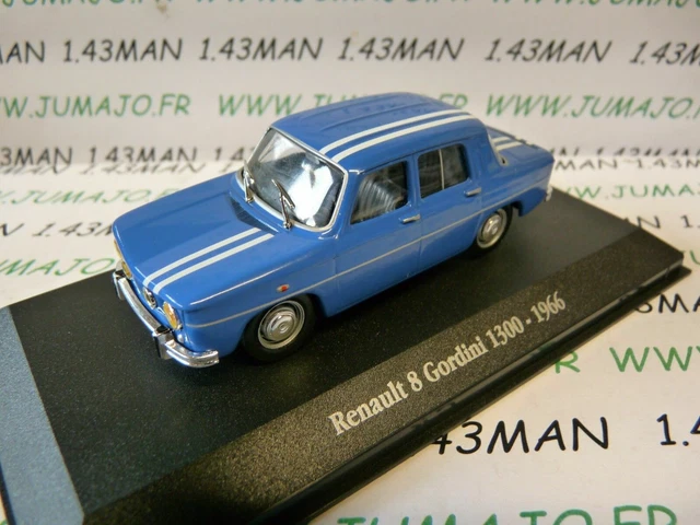 GOR1 saga GORDINI atlas ELIGOR 1/43 : renault 8 Gordini 1300 1966
