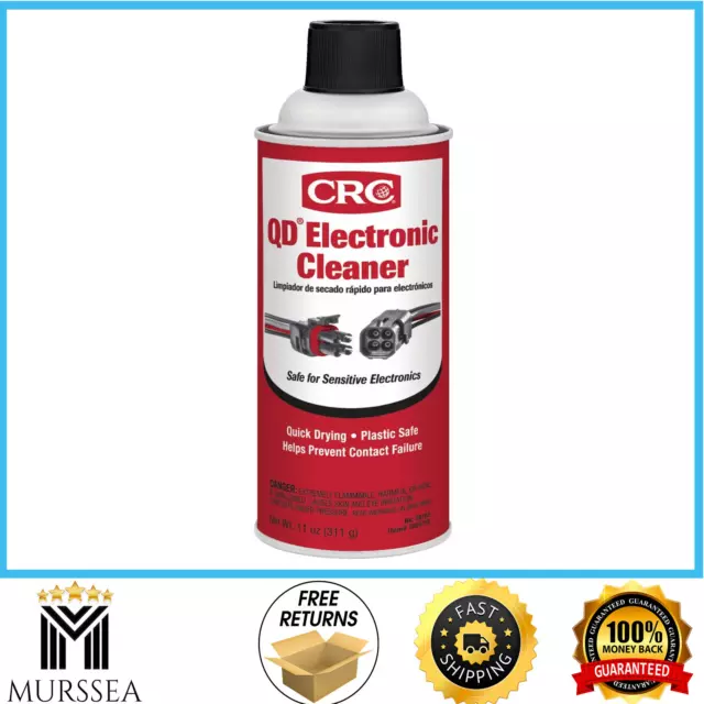 Electronic Contact Cleaner Spray Best Quick Drying Fix CRC QD Corrosion Debris11