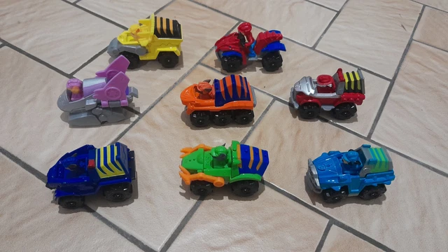 Pat Patrouille Paw Patrol Lot De 8 Vehicules Voitures En Metal