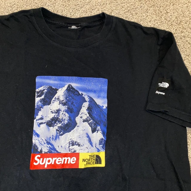 north face x supreme shirt