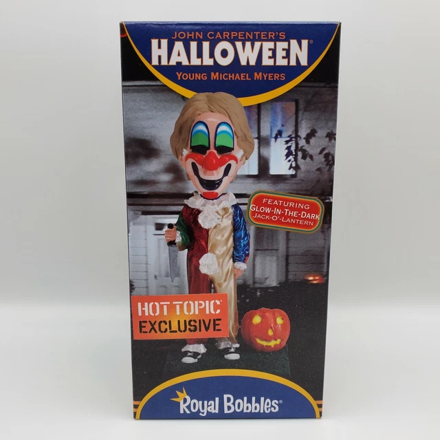 Royal Bobbles Halloween Young Michael Myers Clown Suit Horror Figure Bobblehead