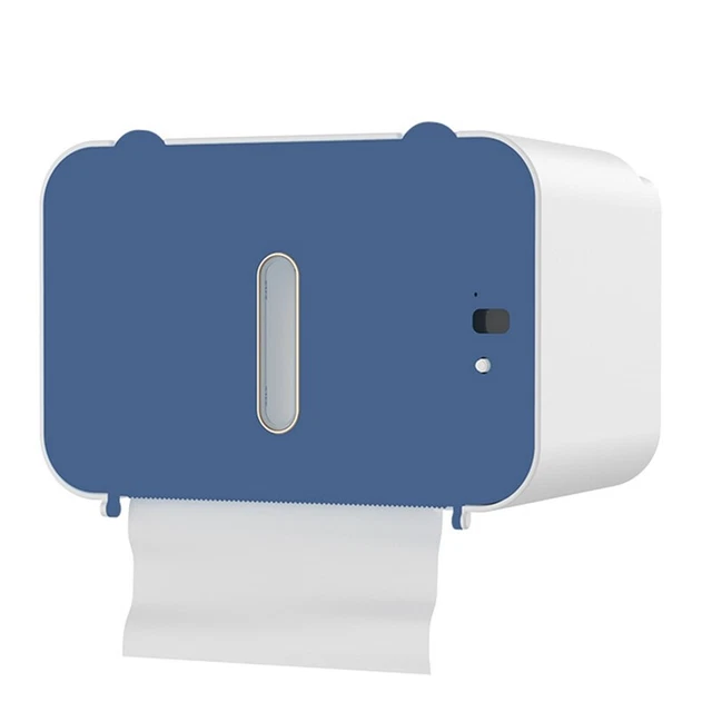 Distributeur De Papier/serviettes Mural Grand Volume - Blanc ABS - Pour Maison, Bureau, école - Neuf