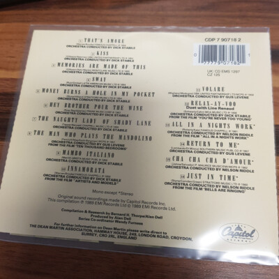 dean martin best capitol years uk swindon vg cd dean martin best capitol years uk swindon vg cd