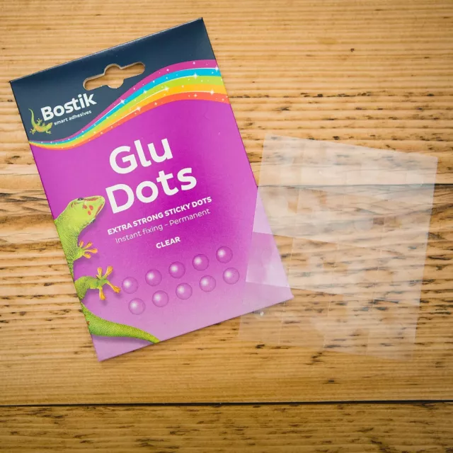 Blu Tak Glu Dots klar doppelseitig Haftpunkte 64 Bostik Tack extra stark