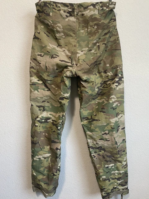 USGI ECWCS GEN III LEVEL 6 EXTREME COLD/WET WEATHER PANTS - SMALL LONG Multicam 2