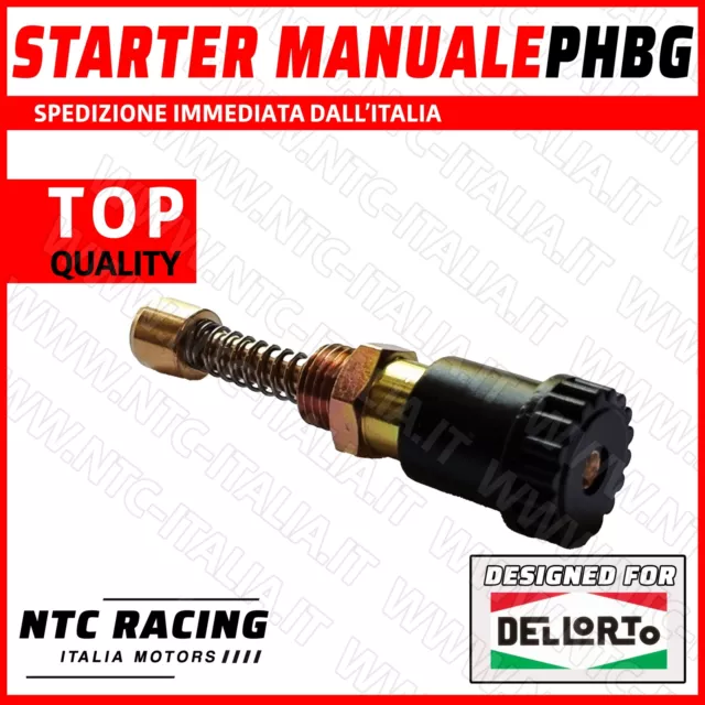 Interruttore ,ARIA MANUALE STARTER per CARBURATORE DELLORTO PHBG/PHBD