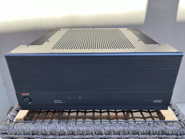 ADCOM GFA-5500 High Current 2 Channel Stereo Power Amplifier-200x2…350x2 @4 Ohms