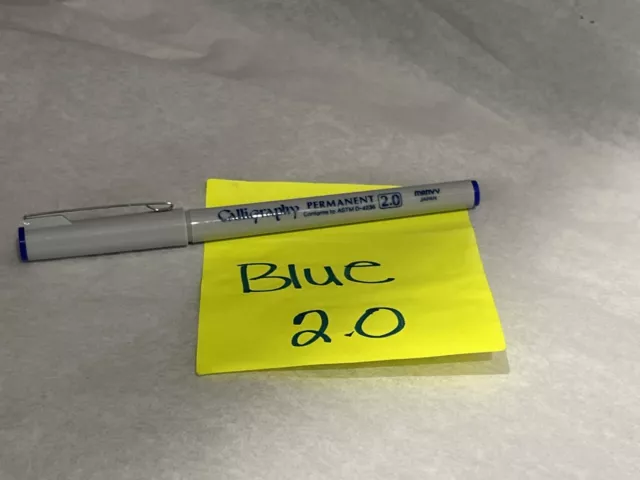 Marvy Calligraphy Pen 2.0 BLUE