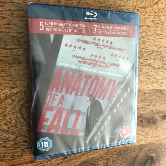 ANATOMY OF A Fall Bluray Lionsgate 2024 Sandra Huller New and Sealed