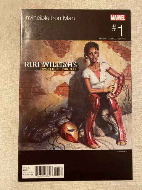 Invincible Iron Man #1 Nm 9.4 Hip-Hop Variant Cover Art By Adi Granov