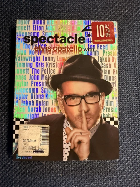 SPECTACLE: ELVIS COSTELLO With - Season 1 (DVD, 2009, 4-Disc