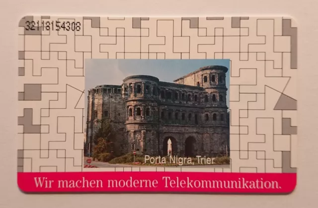 Telefonkarte Telefonwertkarte Sammelkarte 6 DM Porta Nigra Trier Telekom Koblenz