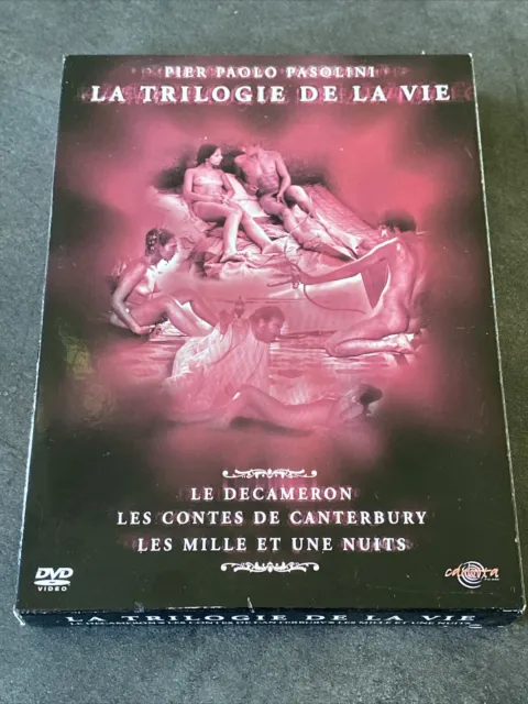 Pasolini La Trilogie De La Vie Decameron /  Canterbury ...Coffret 3 Dvd France