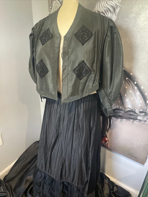 Original Late 19th Century 2pc For Repair Or Display Sold As Is