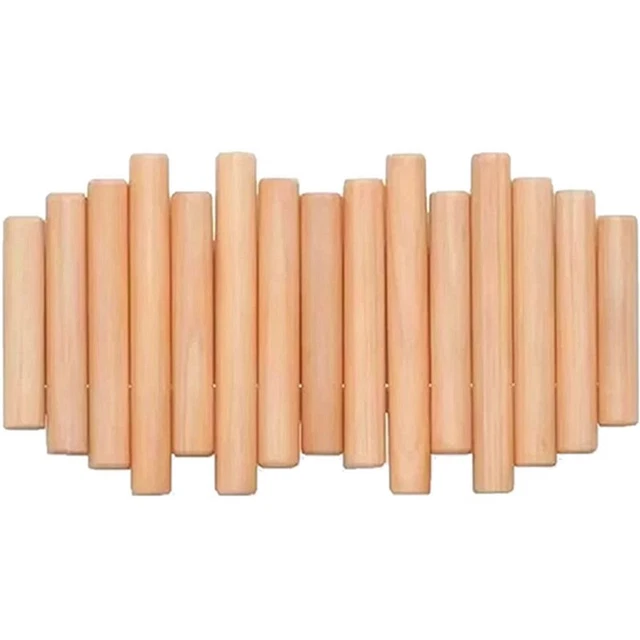 Scack con ganci pieghevoli moderno scaffalatura in legno perfetto per cappotti, U W1L2