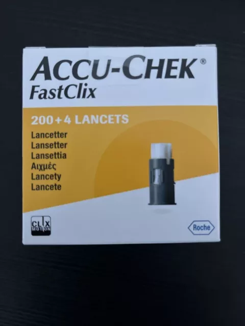 Accu-Chek FastClix 200 + 4 Lanzetten
