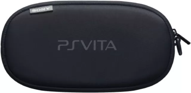 PlayStation Vita Travel Pouch with Cloth & Strap PCHJ-15005 From Japan