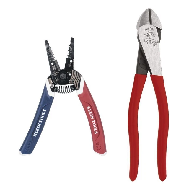 KLEIN TOOLS 94156 American Legacy Diagonal Plier and KleinKurve® Wire