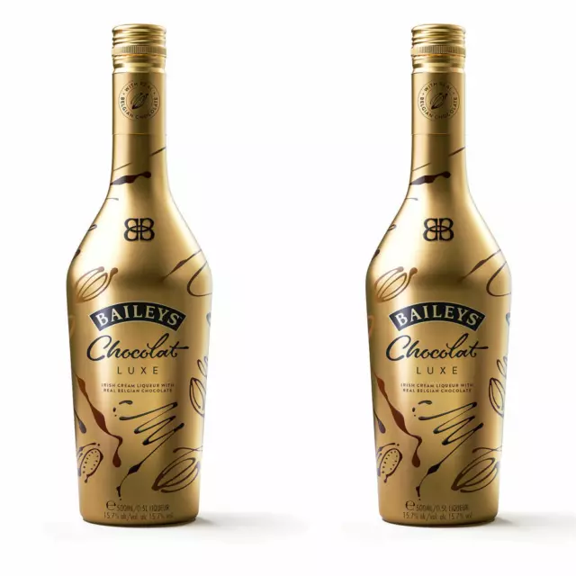 Baileys Chocolat Luxe Original Irish Cream Liqueur 2er w. Real Belgian Chocolate