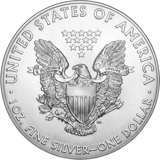 2017 Silver American Eagle BU 5pc 3