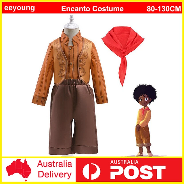 KIDS ENCANTO ANTONIO Cosplay Costume Boys Book Week Party Carnival ...