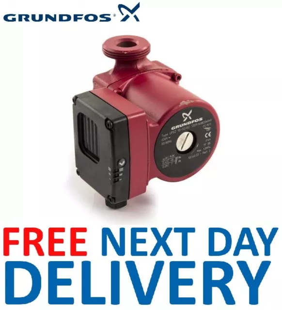 Grundfos UPS2 Chauffage Circulation Pompe 15-60 344cm 98334549 Renové